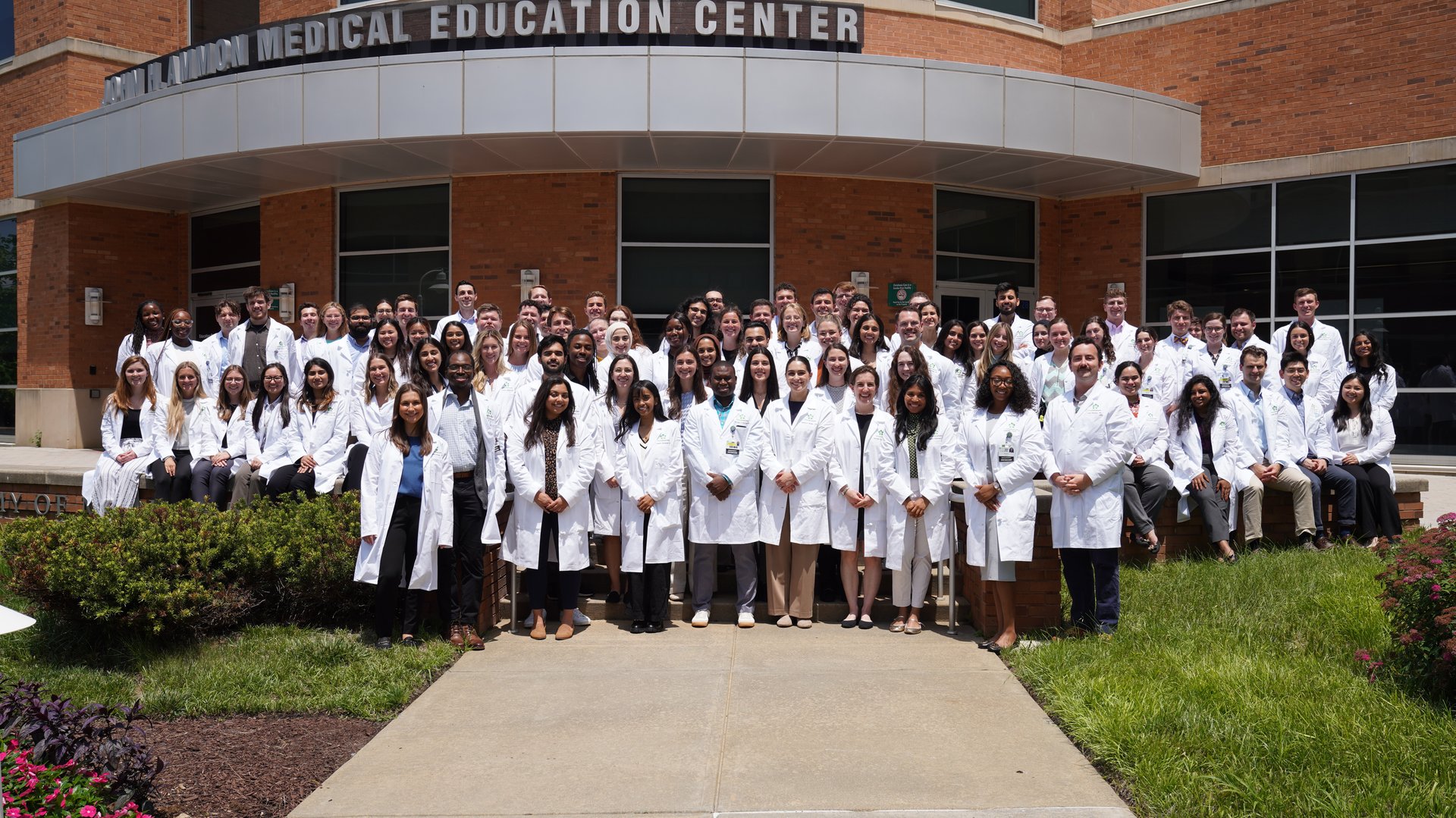 104 Residents and Fellows Begin Journey at ChristianaCare Long Coat Ceremony