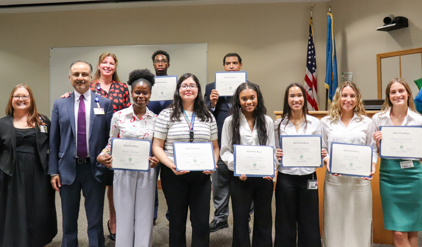Delaware INBRE Summer Scholars Complete Biomedical Research Projects at ChristianaCare