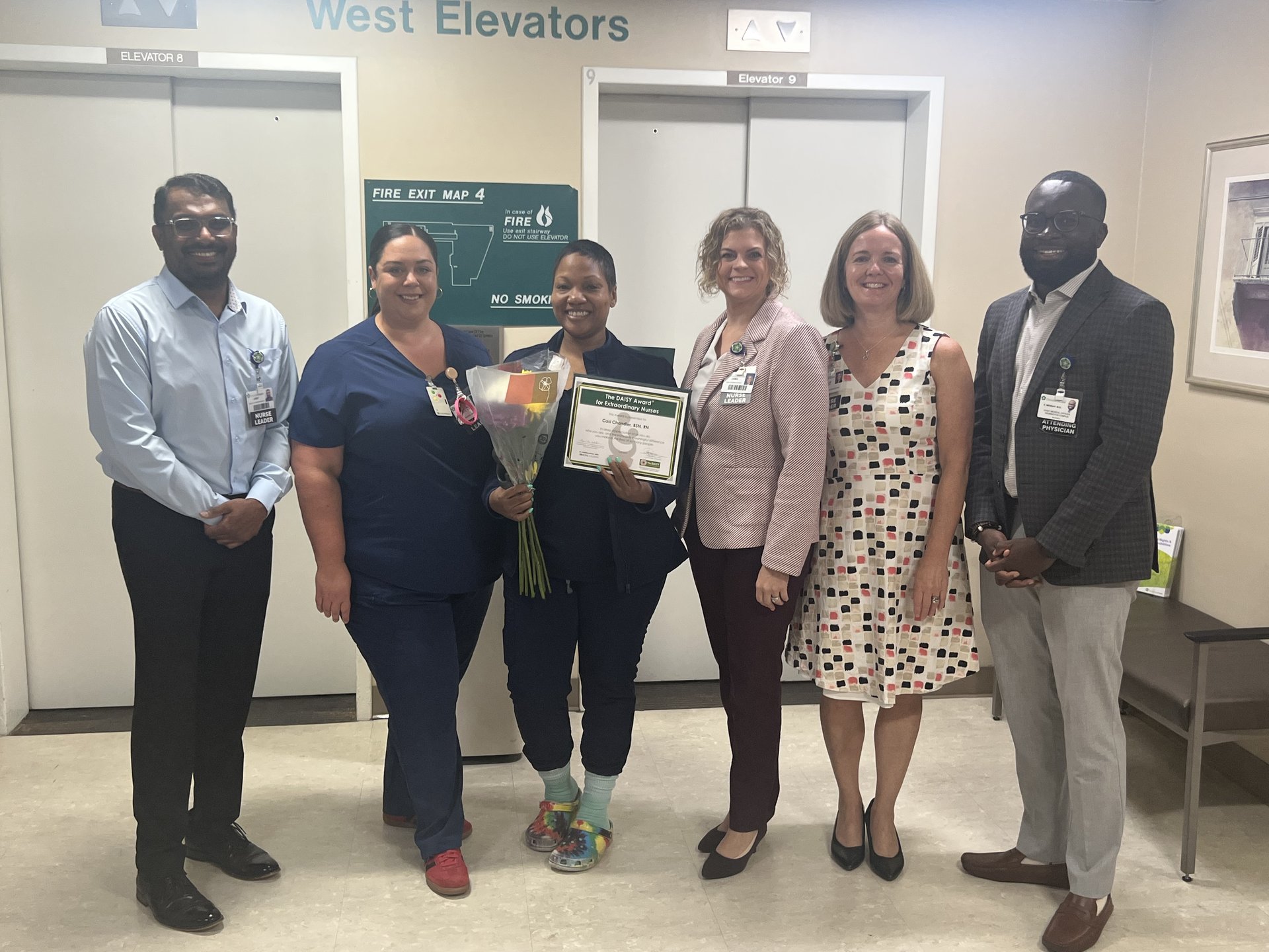Casi Chandler Celebrated With DAISY Award for Extraordinary Nurses