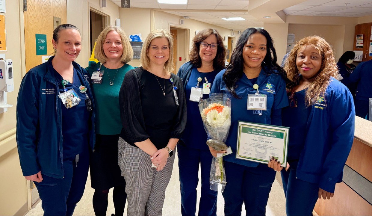 Latakia Fowler Celebrated With DAISY Award for Extraordinary Nurses