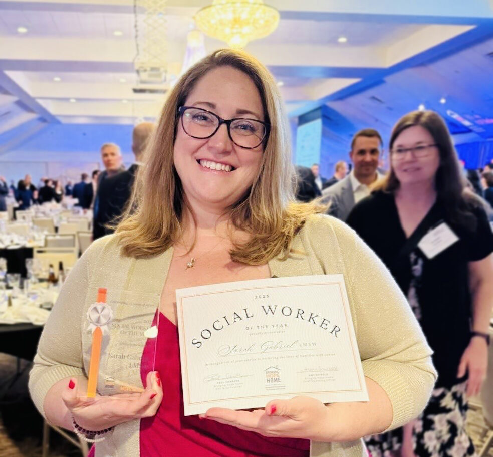 Sarah Gabriel Recognized as Social Worker of the Year by Bringing Hope Home