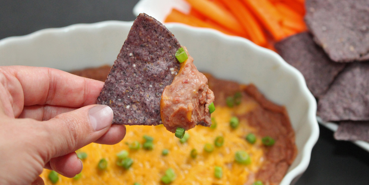 Healthy Game Day Bean Dip