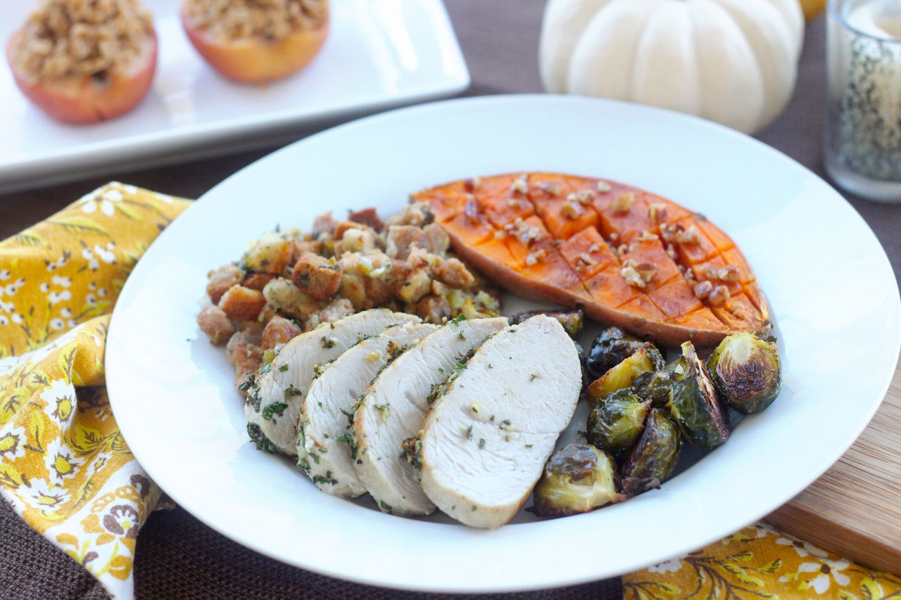 Gobble It Up: A Complete Thanksgiving Meal — in a Sheet Pan