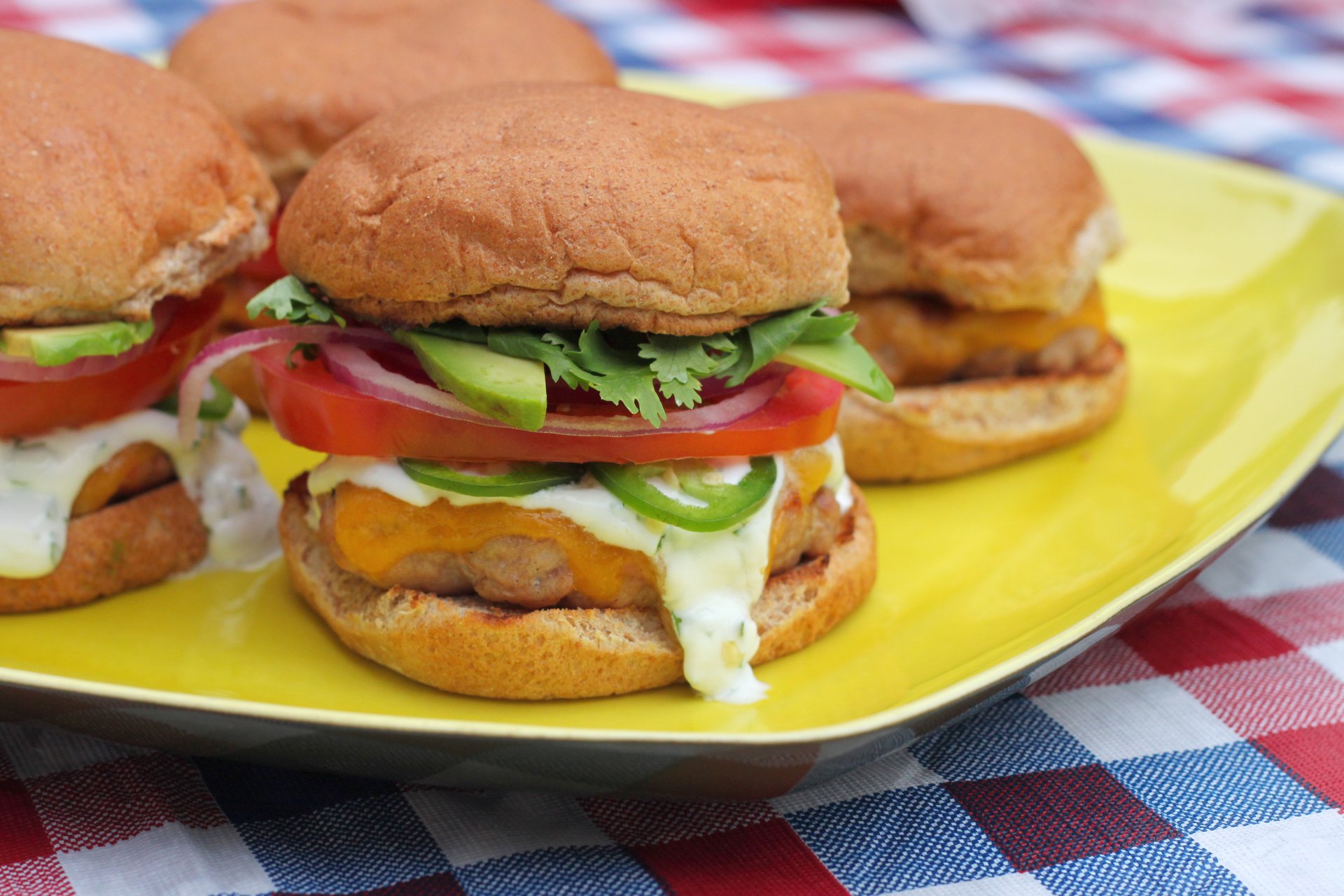 Red, White and Turkeyburger!